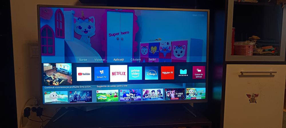Vând tv Philips 4K