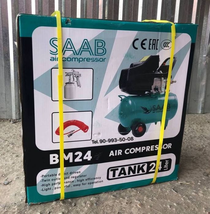 24L SAAB kompressor воздушный компрессор супер техника