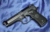 #Pistol Airsoft Beretta/Manson Culisabil# 4,7jouli+Test AER COMPRIMAT