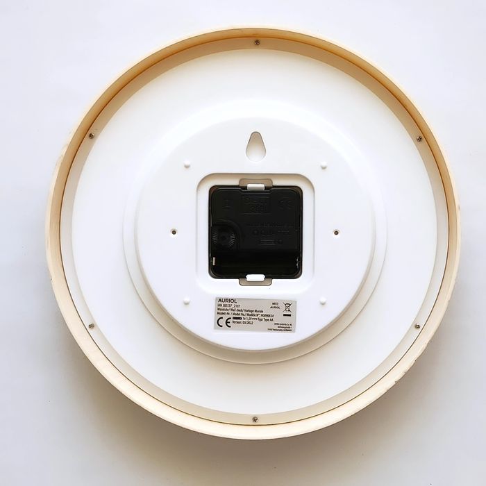 Ceas de perete, Auriol, Metal/Plastic - NOU
