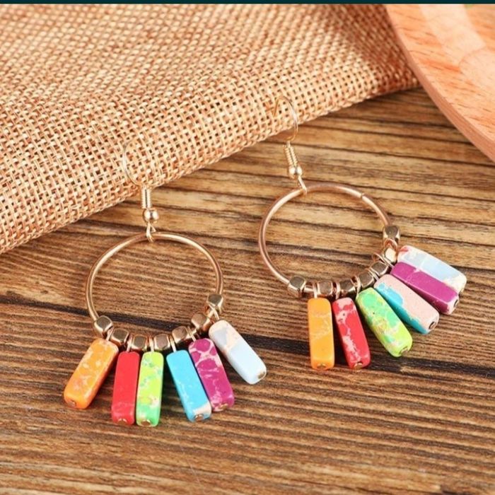 Vând cercei JASP Multicolor