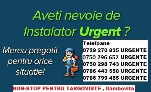 Instalator NON-STOP Targoviste, Dâmbovița, Desfundam