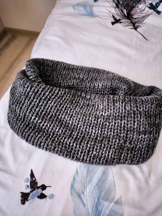 Плетен шал тип яка