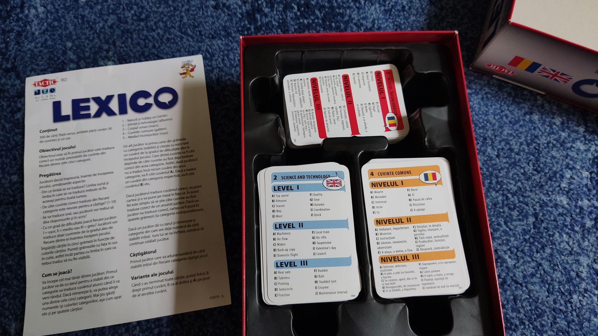 Lexico Boardgame Joc Educativ