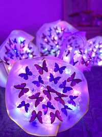 Букет из бабочек светяшиеся / подарок девушке 15 апреля Астана