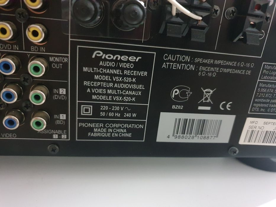 Vând stație Pioneer