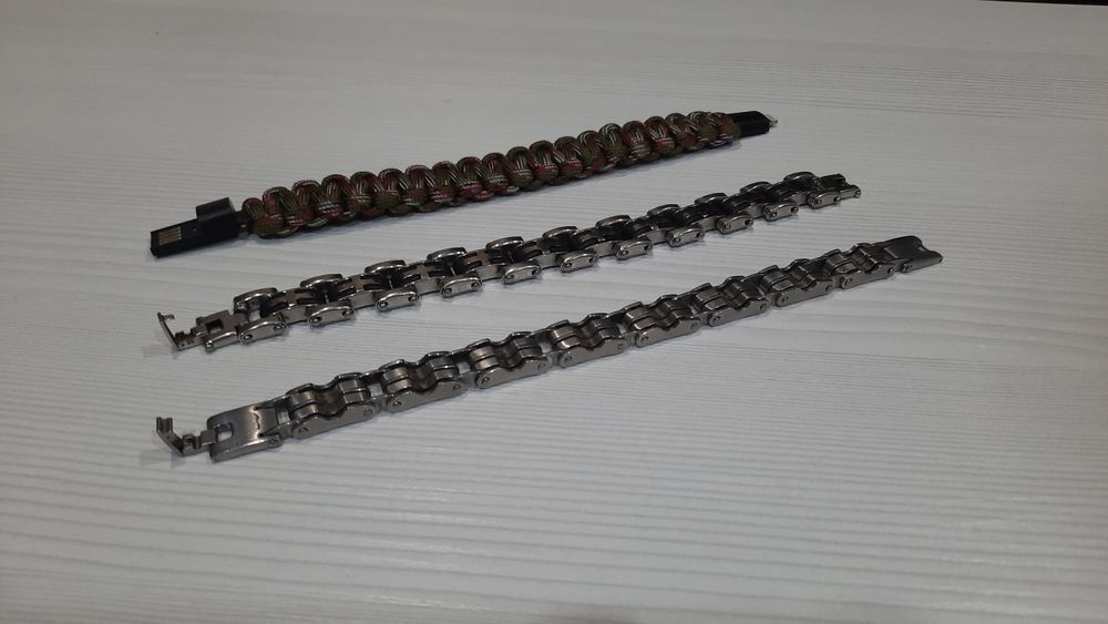 Браслет мужской металлический