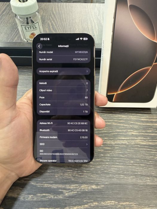 MrsAmanet: iphone 16 pro max 1TB