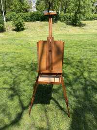 stativ pupitru lemn profesional sevalet pictura pictat tablou 4kg