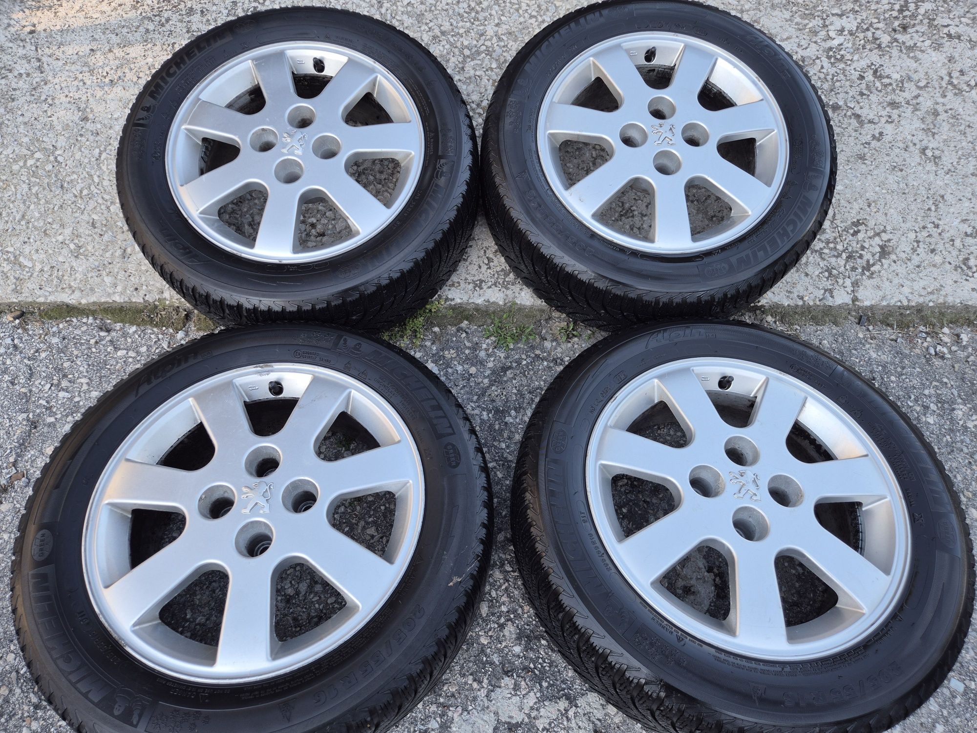 4х108/16 с гуми Пежо Ситроен 4x108/16 Peugeot Citroen