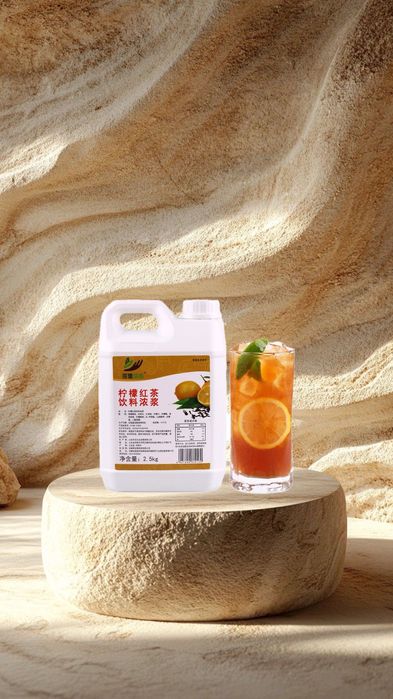 Сироп чёрный чай с лимоном