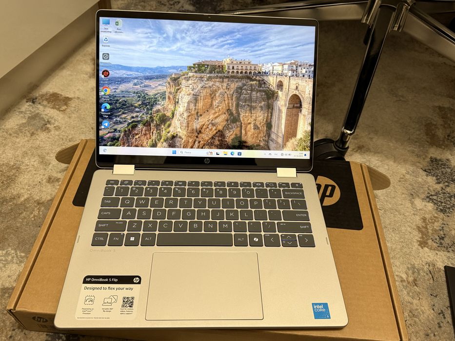 Срочно ! Yangi Hp omnibook x360 14avlod IT Dasturlash Trading ofis