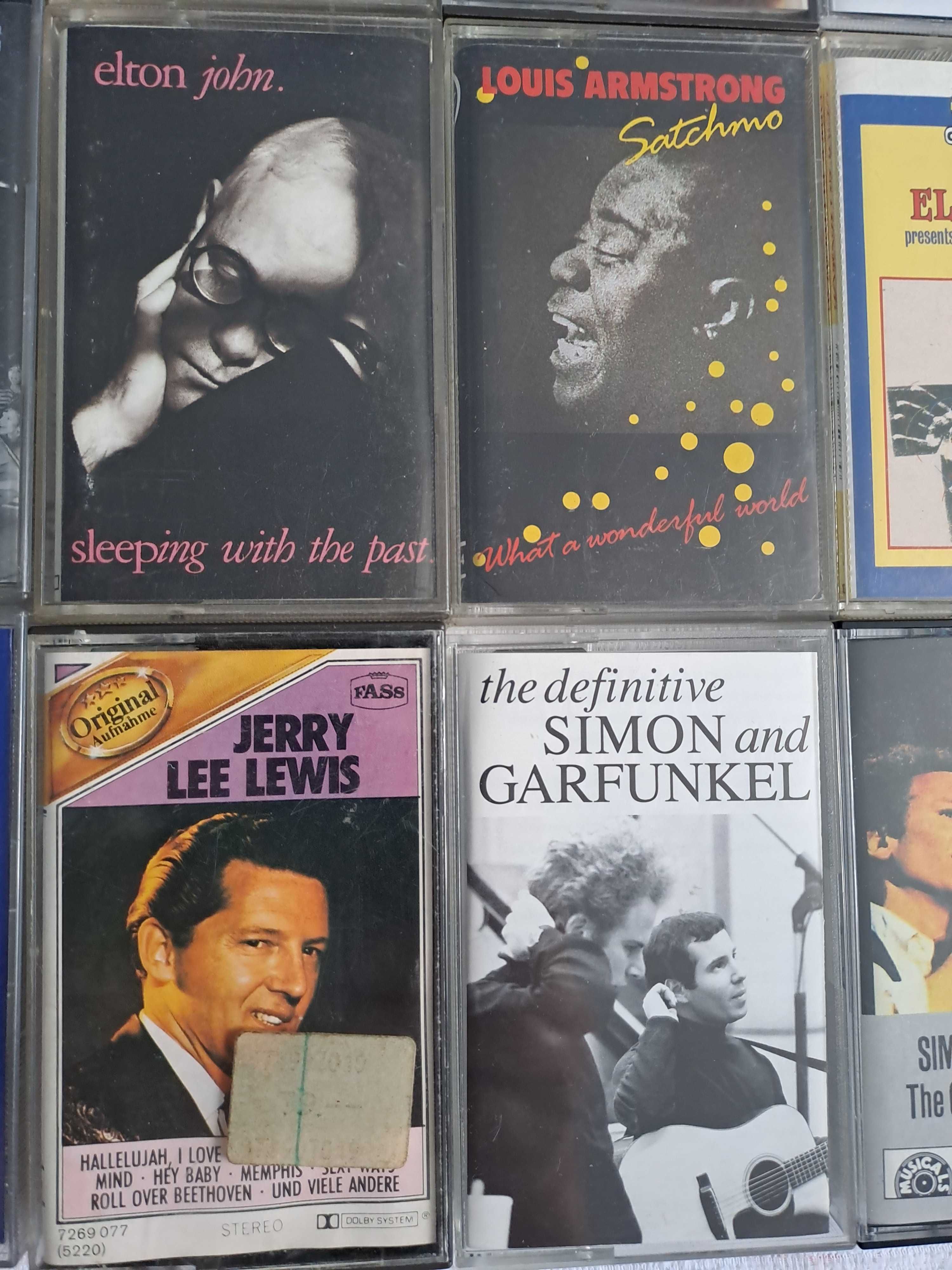 casete audio shakin stevens jerry lee lewis bee gees dean martin