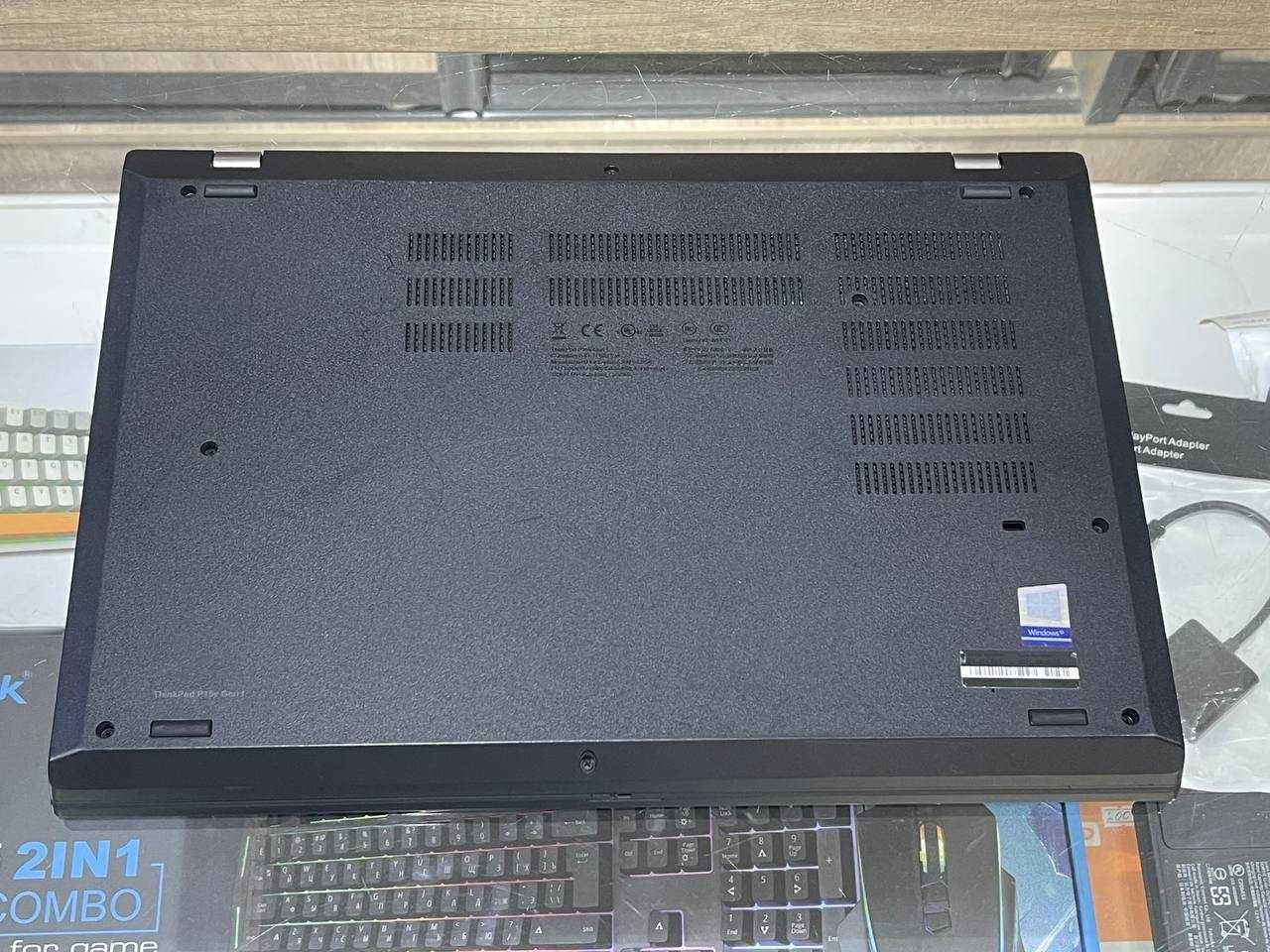 Lenovo ThinkPad P15v Core i7-10750H ram 16 ssd 512 Quadro P620 4gb