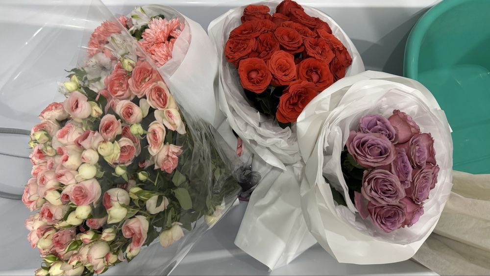 Продам свежие букеты
