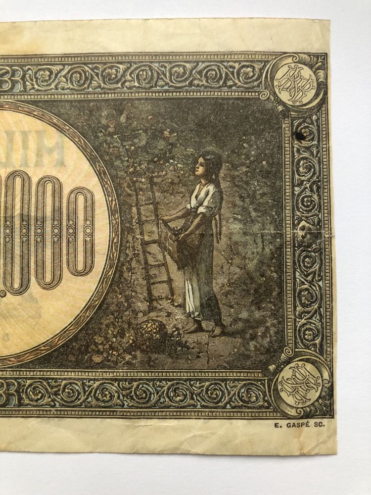 Bancnota 5000000 lei an 1947