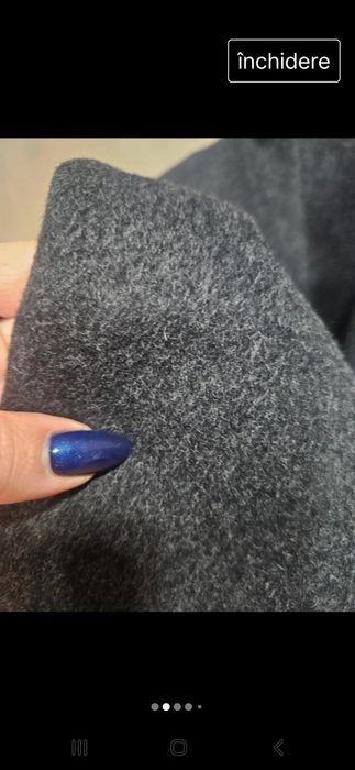 Palton Boss lana și casmir