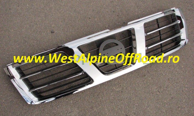 GRILA fata NISSAN PATROL Y61 (1998-2005) / MASCA radiator CROM