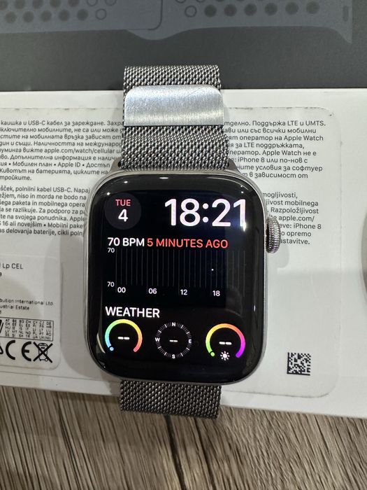 Apple watch 8 Stainless Steel 45 MM