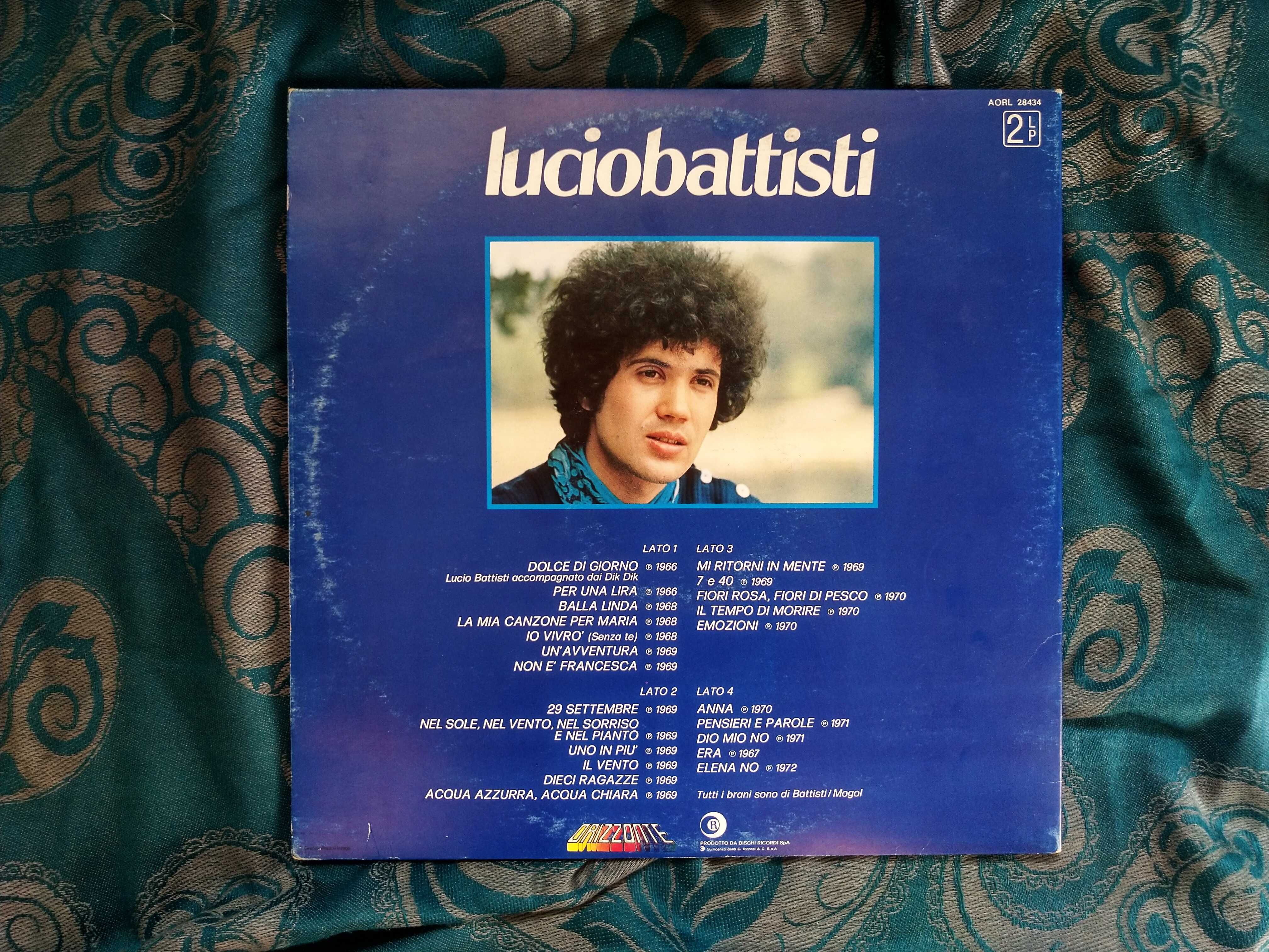 Vinyl Lucio Battisti 2 discuri
