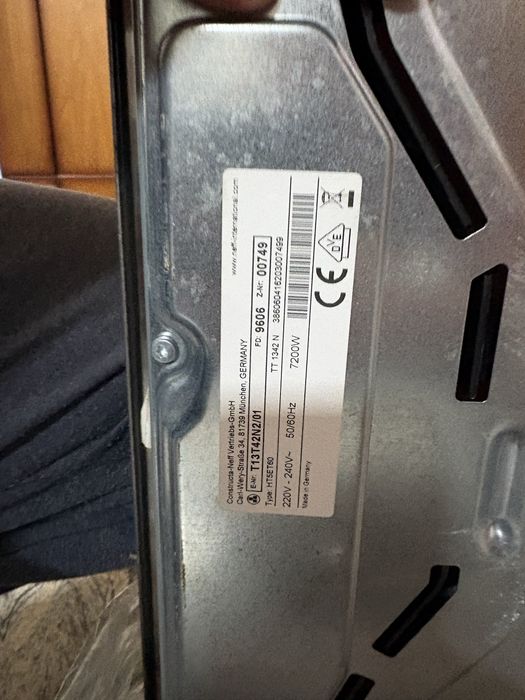 Plita electrica NEFF functionala, aproape noua