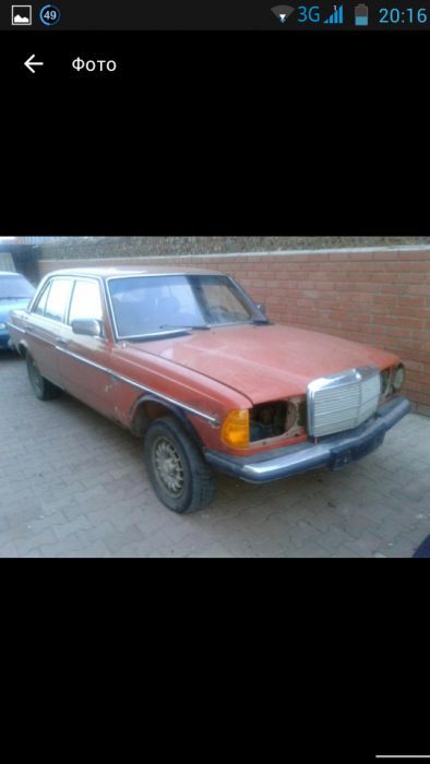 Mercedes Benz w123 2.4D