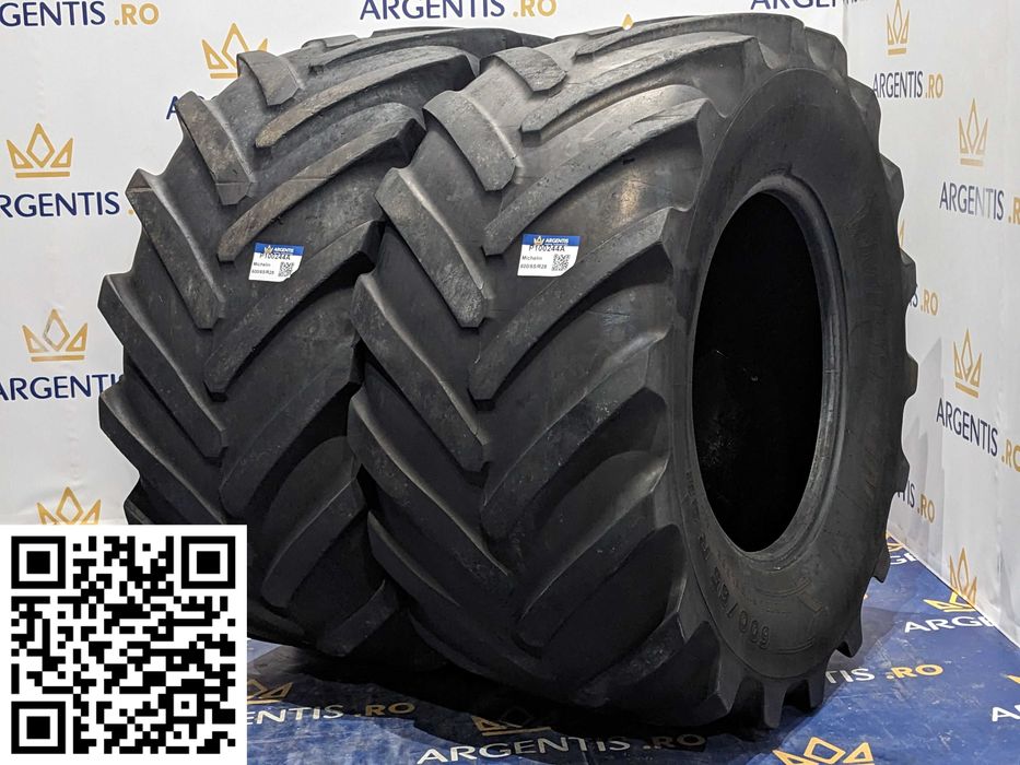 Pereche 2 anvelope 600/65/R28 Michelin (cod P100244A)