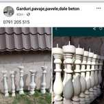 Stalpișori popici baluștrii beton garduri matrițe de vânzare