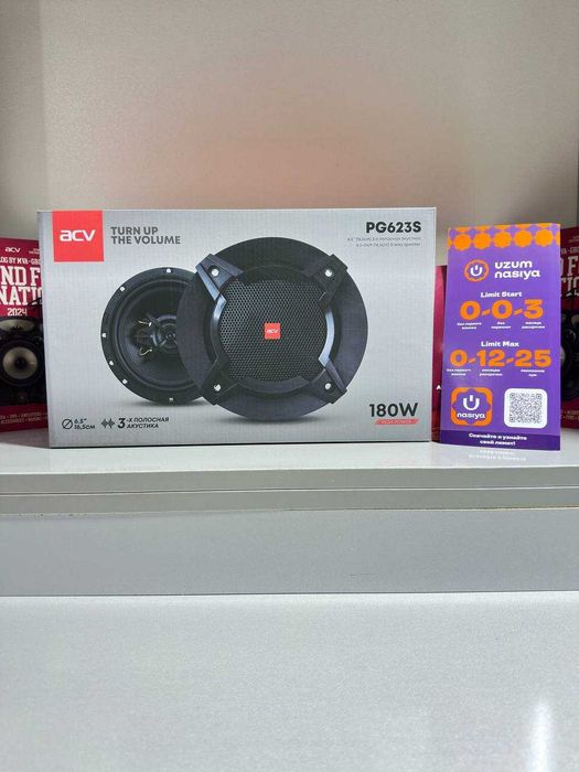 ACV PG-623S динамики by Teyes | Рассрочка mavjud 6–24 oy
