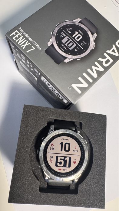Garmin Fenix 7 silver 47mm