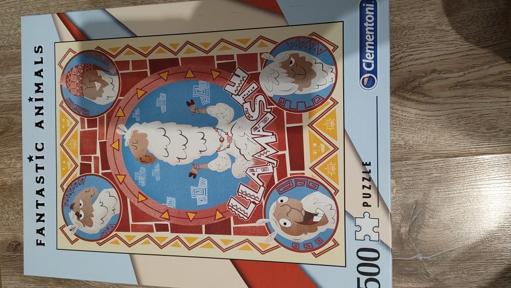 Пъзел Лама Puzzle Llama 500 части