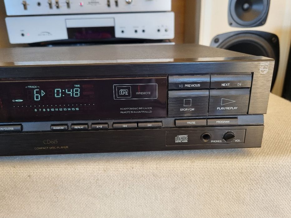 Cd Player Philips CD-615. CDM 4/19. Perfect functional. Impecabil.