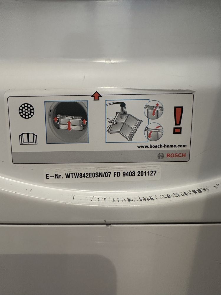 Сушилня Bosch AvaniXX 8 Self cleaner