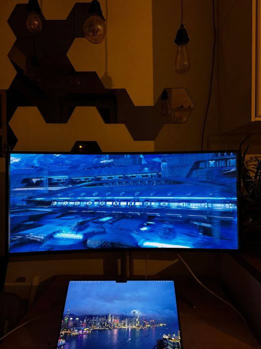 Монитор LG 5K2K, 40", IPS Curved, 72Hz, 21:9