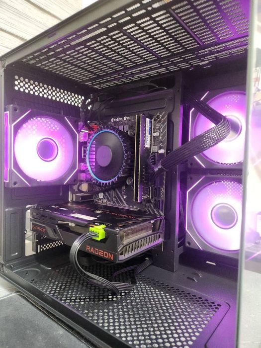 Игровой ПК Intel i3 12100F / RX 6600 8 gb / 8x2 GB / NVMe SSD 256 GB