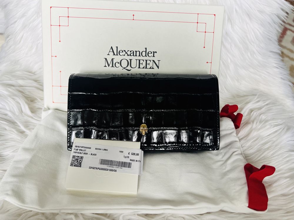 Portofel plic autentic Alexander Mcqueen