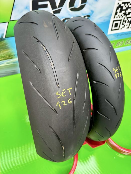 Set anvelope Moto 120 70 17 si 190 55 17 Bridgestone S21 2024 Set126