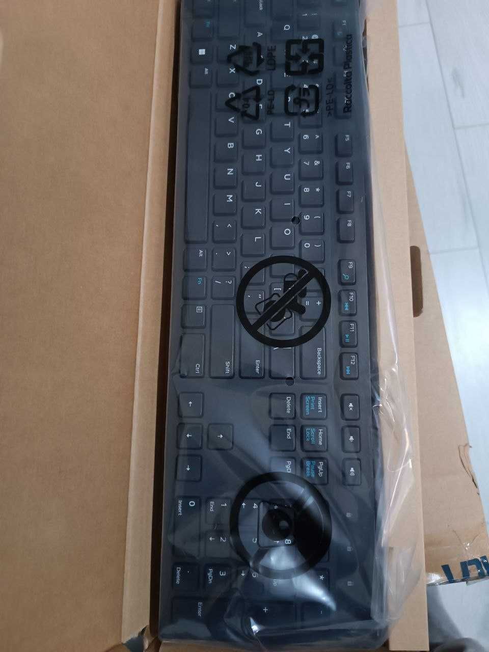 Клавиатуры и мышь USB KB216-BK-US - 2шт