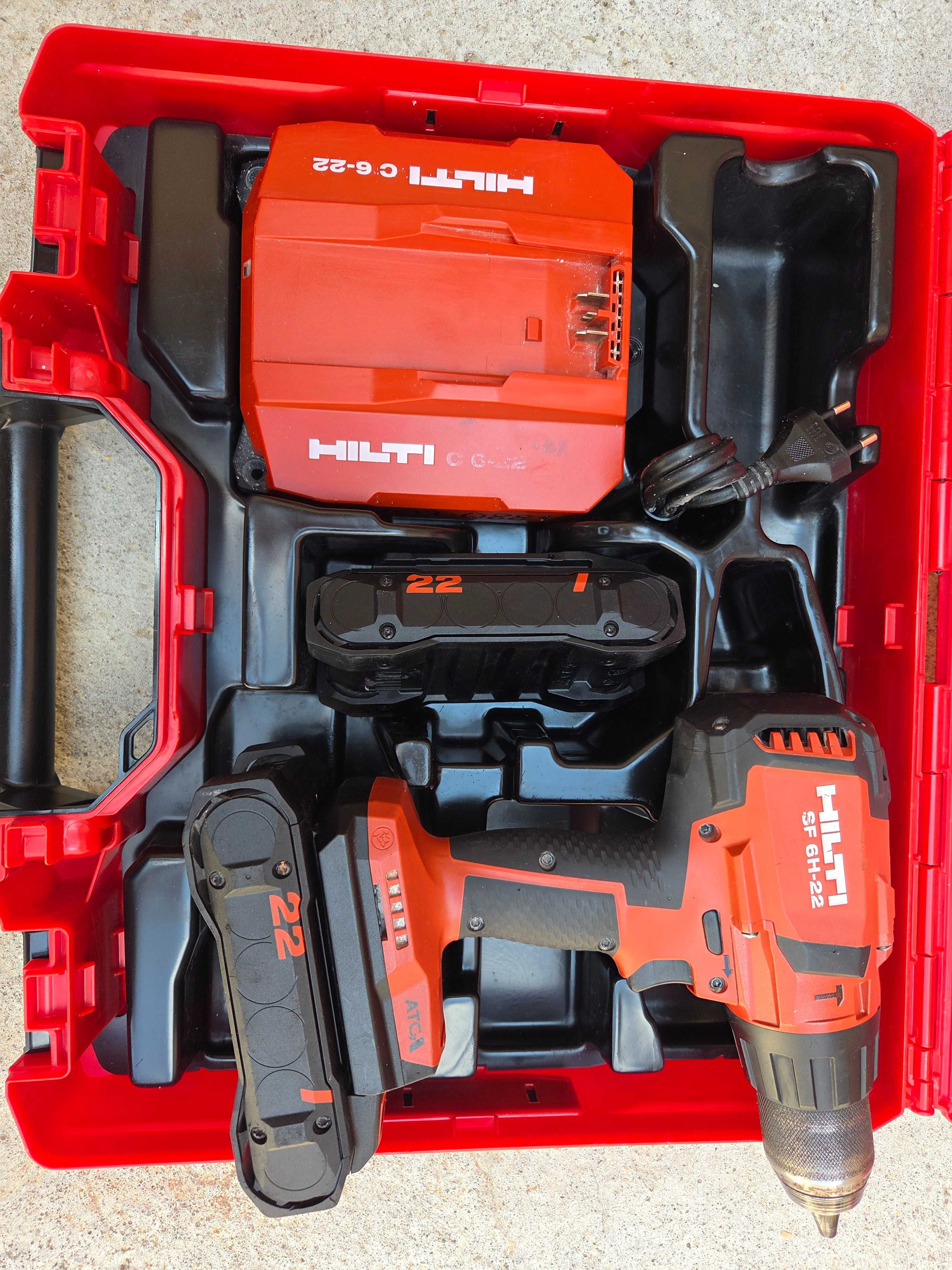 Hilti SF 6H-22 ATC Nuron - Мощен ударен винтоверт - ПЕРФЕКТЕН!