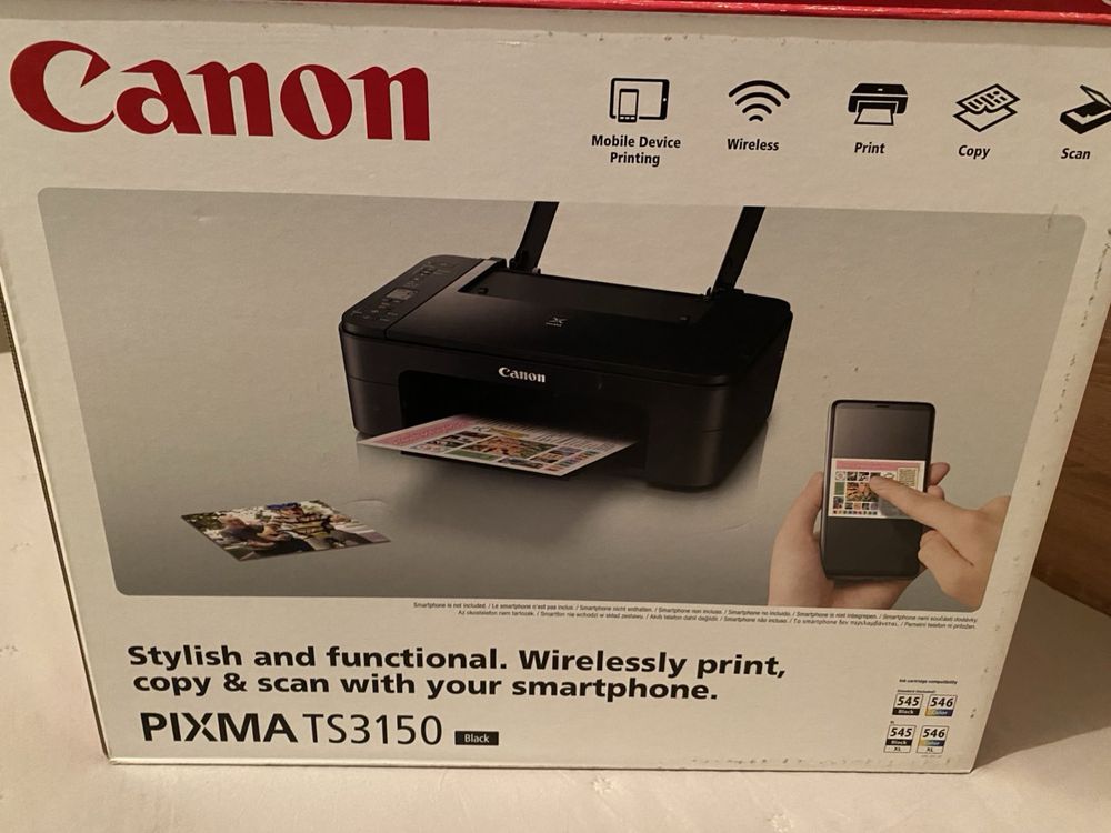Мултифункционално мастиленоструйно цветно устройство CANON PIXMATS3150