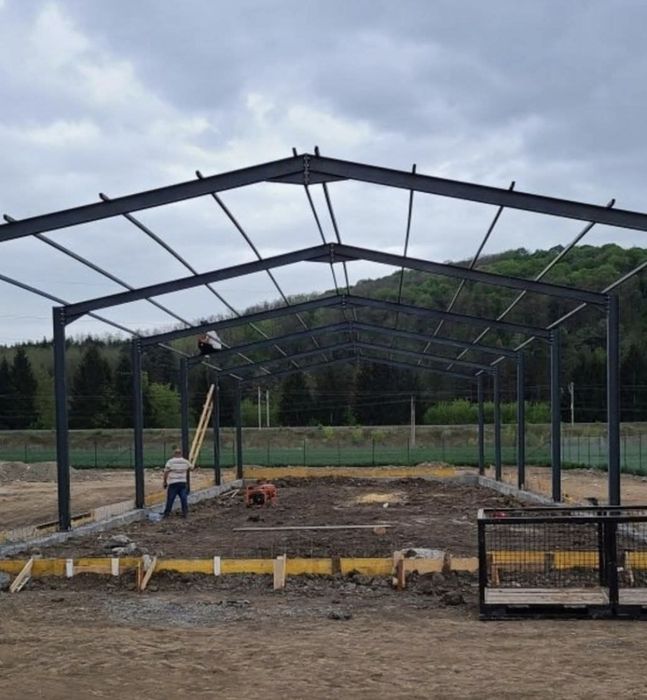 Vand structura metalica 8x15x4m