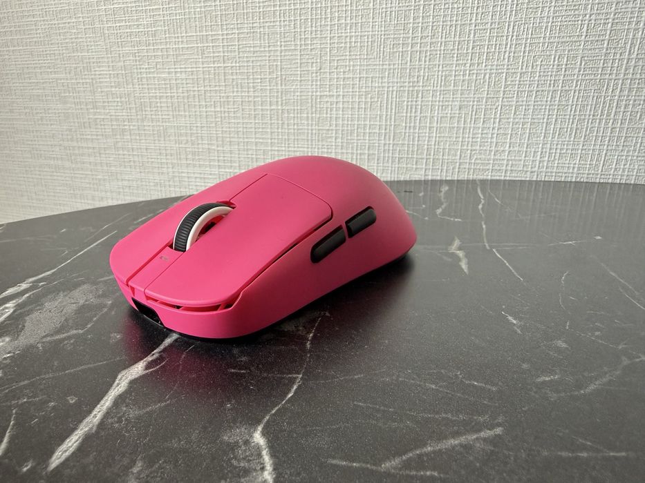 Игровая мышь VXE розовая