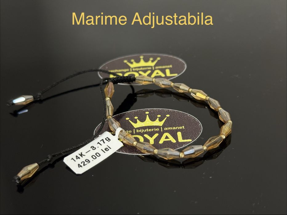 Bijuteria ROYAL : Bratara AUR 14K / 3.17 GR