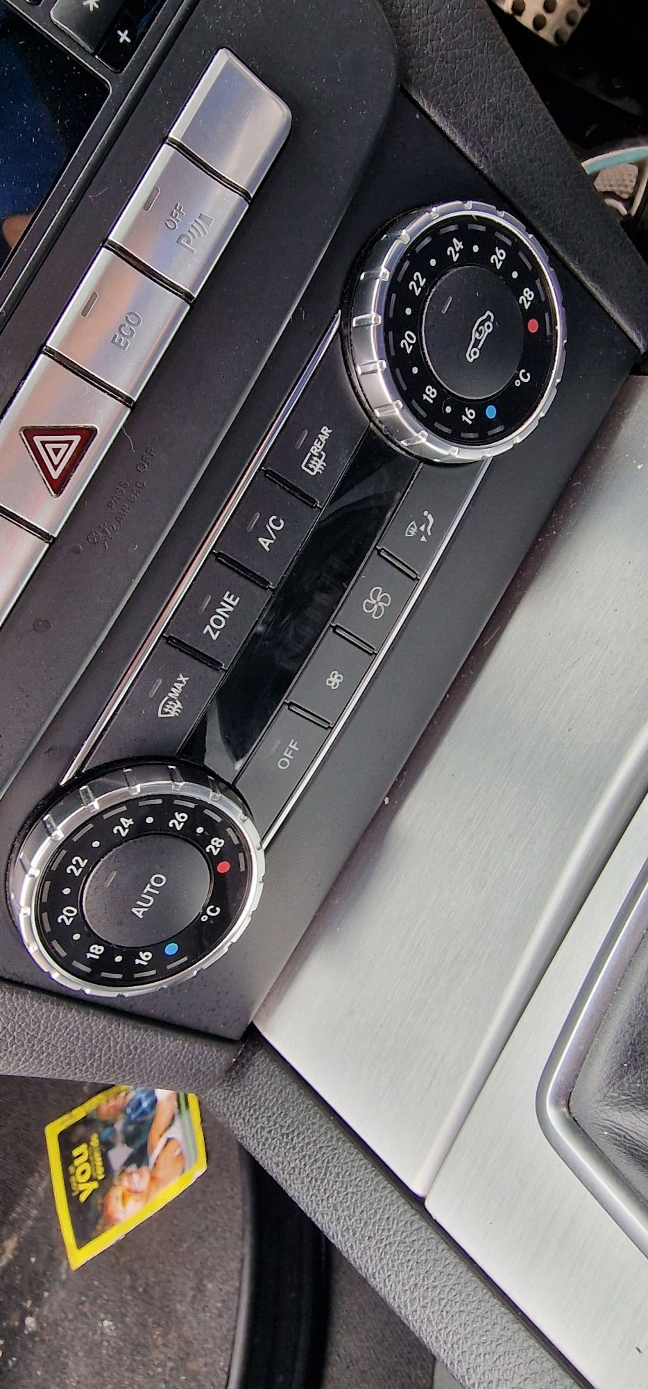 Panou clima mercedes w204 facelift