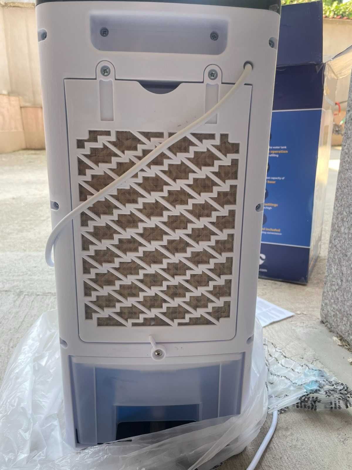 НОВ Мобилен Климатик, Охладител, Преносим, с Филтър и ЛЕД, 80W, 4L