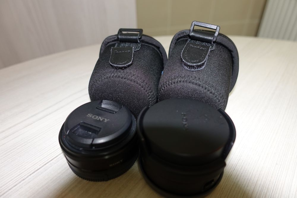 Obiectiv Sony E 20 mm f 2.8 + Convertor ultra wide Sony VCL-ECU2 16 mm