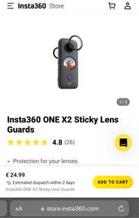 Insta360 Lens Guard (protectie lentila)