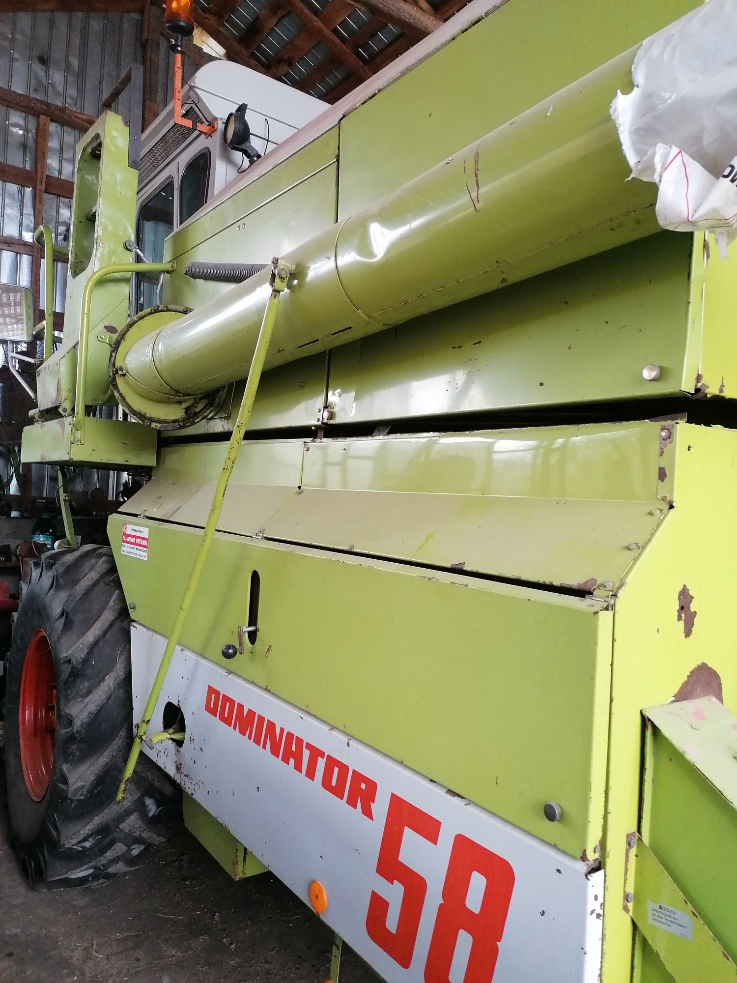 Claas dominator 58