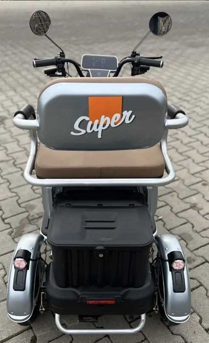 Triciclu THOR SuperXL gri 650W - fara permis