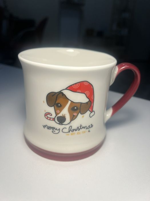 Коледни чашки с Джак Ръсел/кученца